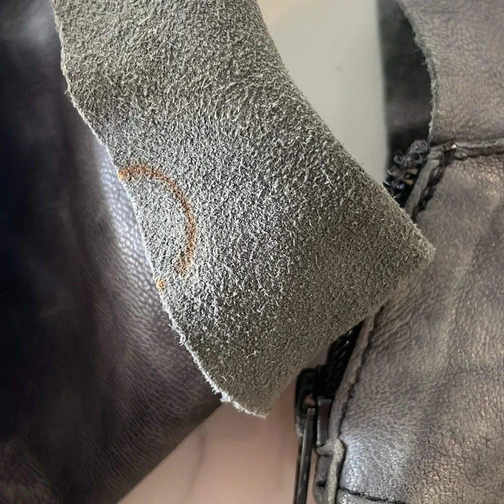 free people peep toe bootie / 39 / EUC
